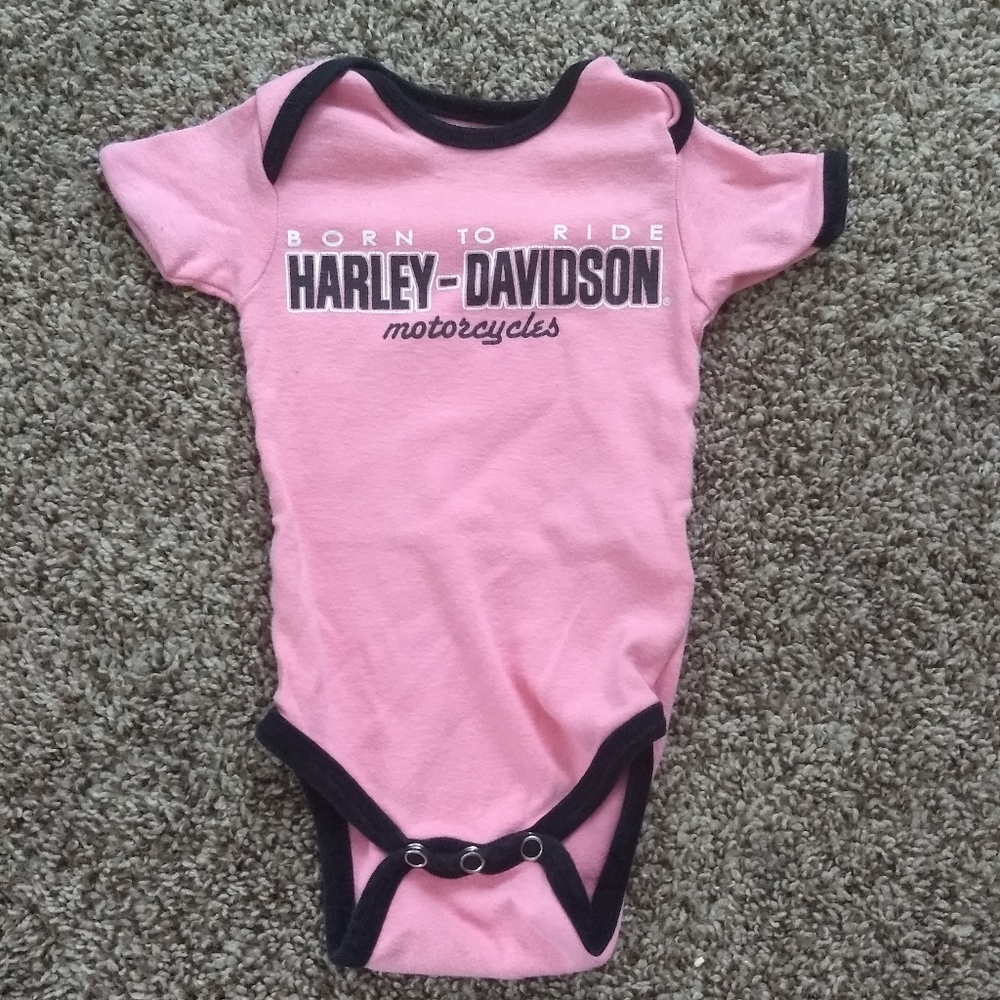 Harley Davidson Onesie